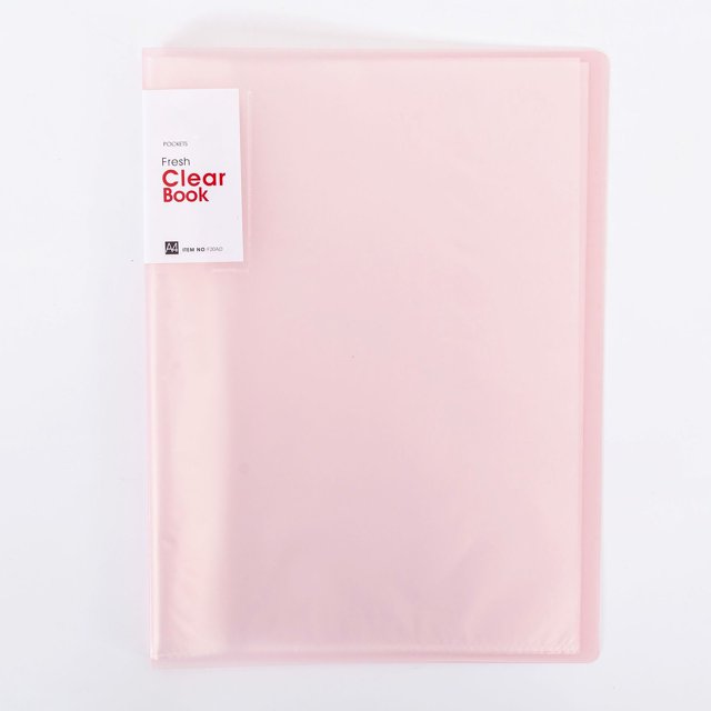 Carpeta A4 transparente con inserción de datos para estudiantes que utilizan papel de prueba de múltiples capas para organizar el libro de almacenamiento de archivos de artefactos