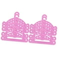 thumbnail image 3 of Miangastore 10pcs 18 Inches Dolls Hanger Useful Clothes Hanger Dolls Accessory Hanger Simple Doll Clothes Hanger, 3 of 8