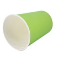 thumbnail image 5 of 40 Vasos de Papel (9 Oz) - Vajilla de Fiesta de Cumpleaños de Colores Lisos Lisos Catering (Verde), 5 of 5