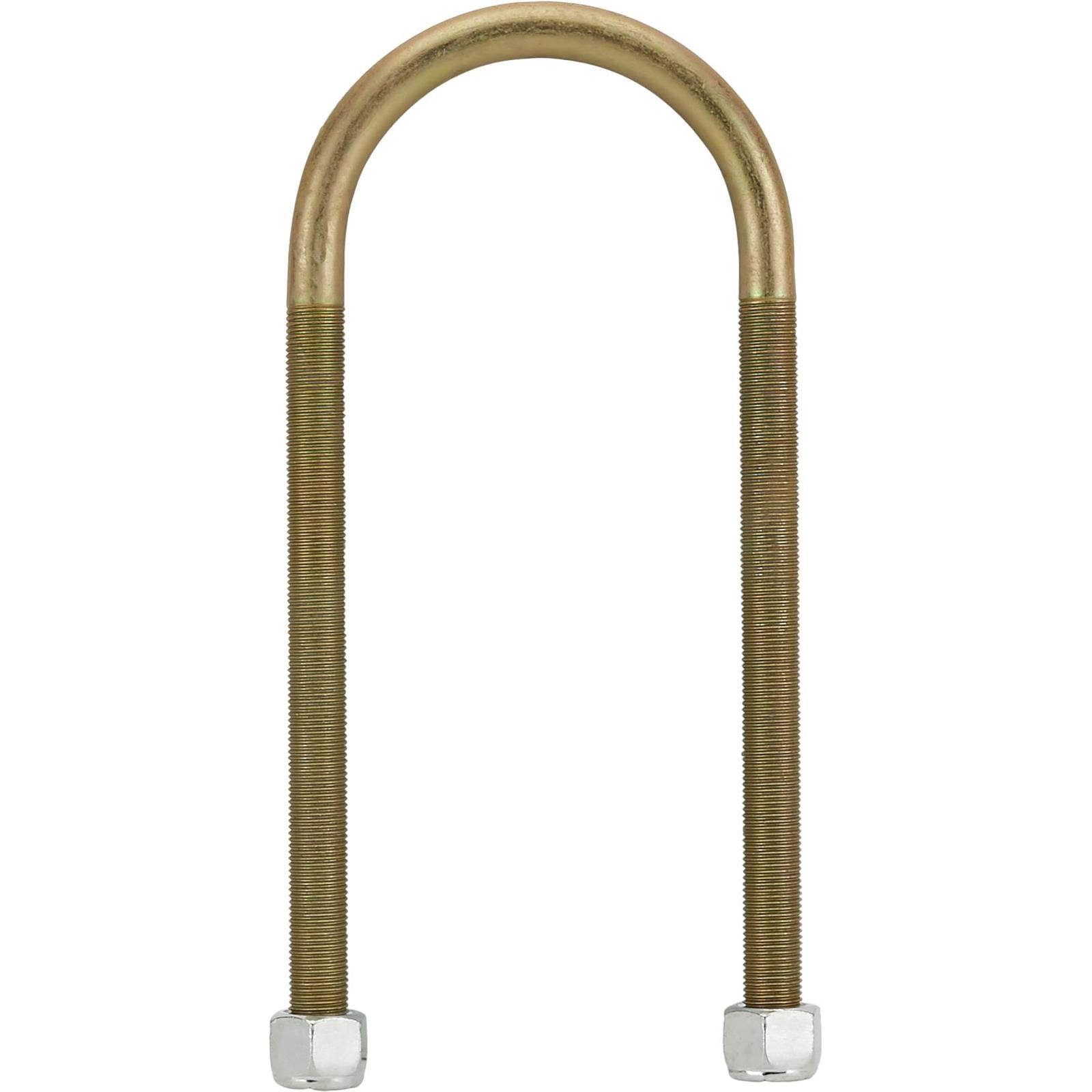 Leaf Spring U-Bolt for 3 Inch Axle Tube, 8 Inch Long, Set of 4