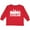 Red, variant on Inktastic Cleveland Skyline Grunge Boys or Girls Long Sleeve Toddler T-Shirt