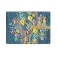 thumbnail image 3 of CADecor Colored Funny Birds Sitting on a Tree Throw Blanket Bed Sofa Blanket 58x80 inches, 3 of 3
