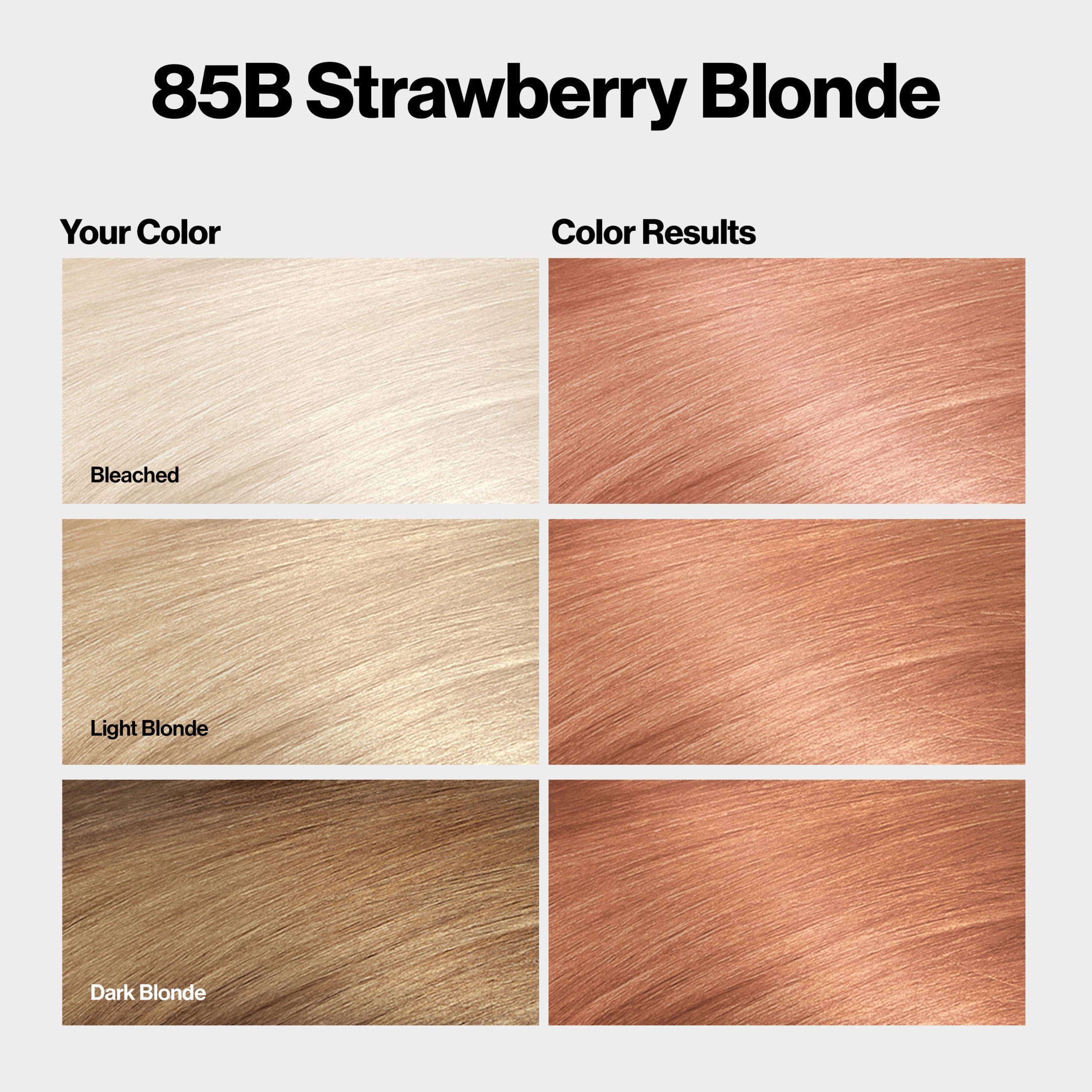 Revlon ColorSilk Permanent Hair Color, Bond Repair Complex, 85B Strawberry Blonde, 1 pack