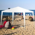 thumbnail image 4 of Costway 3 x 3 m Gazebo Pabellón Plegable de Patio Carpa Emergente con 4 Paredes Laterales Desmontables Ventanas Gran Dosel Tubos de Metal, 4 of 9