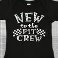 thumbnail image 4 of Inktastic New to the Pit Crew Racing Flags Boys or Girls Baby Bodysuit, 4 of 5