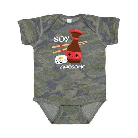 

Inktastic Kawaii Soy Awesome Gift Baby Boy or Baby Girl Bodysuit