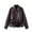 Brown, variant on Zpanxa Leather Jacket Women Solid Color Long Sleeve Casual Jacket Warm Cozy Comfortable Classic Versatile Trendy Winter Outerwear
