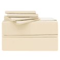 thumbnail image 1 of Simply the Best YMS008196 Luxury 620 Thread Count 100 Percent Cotton Sheet Set, Ivory - King - 6 Piece, 1 of 1