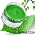 thumbnail image 3 of Tinte temporal de cera para el cabello, crema para peinar el color de la cera para el cabello verde, spray para el cabello lavable, cera temporal para el cabello de 4.23 onzas, cera para el cabello es, 3 of 3