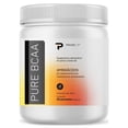 thumbnail image 1 of Primetech Aminoácidos PURE BCAA en Polvo, 50 Servicios. Leucian, isoleucina y valina vegetales, fermentados e instantáneos. 5g de BCAAs por porción. Sin sabor, 1 of 3
