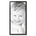 thumbnail image 2 of ArtToFrames 16x33 inch Distressed Black Picture Frame, Black Wood Poster Frame (4740), 2 of 8