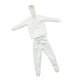 thumbnail image 4 of Chaqueta con Capucha con Capucha Hombres de Manga Larga Hoodie Casual blanco SM SunniMix Para figuras de acción de 12 pulgadas, 4 of 8