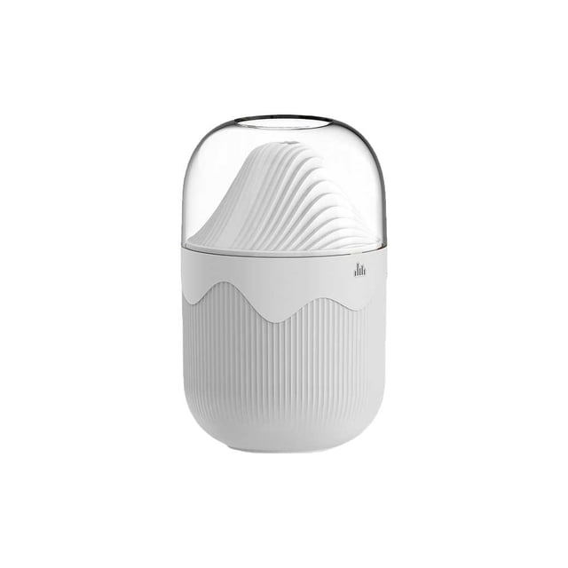 Billuyoard Humidificador de aire de 300ml, difusor de humidificación hidratante con luz nocturna, generador de niebla en aerosol recargable, decoración de Electrodomésticos Blanco Billuyoard HA074771-01B