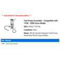 thumbnail image 2 of Fuel Pump Assembly - Compatible with 1998 - 2000 Isuzu Rodeo 1999, 2 of 2