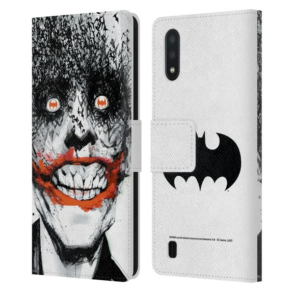 Head Case Designs Officially Licensed Batman DC Comics Famous Comic Book Covers Detective Comics 880 Leather Book Wallet Case Compatible with Samsung Galaxy A01 (2020)