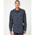 thumbnail image 2 of Burnside Men's Solid Flannel Shirt, 2 of 9