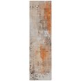 thumbnail image 2 of Addison Rugs Chantille Indoor/Outdoor Transitional Abstract Orange Machine Washable Runner Rug, 2'3" x 7'6", 2 of 7
