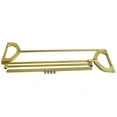 thumbnail image 3 of Gold Metal Single Rail Clothes Hanger Garment Display Rack Portable Free Stand Modern Metal Clothes Rack Retail Display Clothes Rack Freestanding Rack Hanger Gold Metal Garment Rack Clothes Rack, 3 of 3
