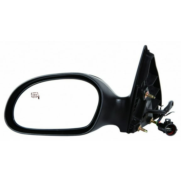 For Ford Taurus 2002 03 04 05 2006 Door Mirror Driver Side | Power | Heated | Textured | w/ Puddle Light | Replacement For 6F1Z17683B, YF1Z17D743AA | FO1320297