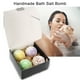 thumbnail image 5 of Bomba de sal de baño hecha a mano, aceite esencial de flores secas, juego de sal de baño hidratante blanqueador, 4 Uds., 5 of 8