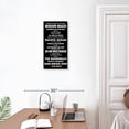 thumbnail image 3 of Elephant Stock San Diego Bus Roll Wall Art - Inspirational And Typography Canvas Canvas - 12" x 24", 3 of 8
