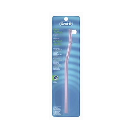 tufted wooden toothbrush