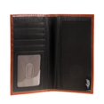 thumbnail image 2 of Hooey Mens Embossed Aztec Leather Rodeo Checkbook Wallet (Chestnut/Aztec), 2 of 3