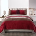thumbnail image 2 of Geo Micro-Chenille 7-Piece Complete Comforter Set, 2 of 2