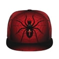 thumbnail image 2 of Balery Baseball Cap Flat Bill Hats for Men Adjustable Size for Running Workouts and Outdoor Activities All Seasons Dad Hat(Spider on the Web ), 2 of 9
