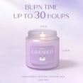 thumbnail image 3 of Lavender Scented Candle, BOYUJK Lavender Candles Scented Gift Set for Stress Relief, 2 Lavender Scented Soy Candles, Relaxation Gifts for Women (Lavender), 3 of 7
