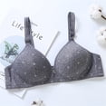 thumbnail image 5 of Womens Underwear Front Closure Bra for Women Comfort Wireless Full Coverage Sleep Bra, 5 of 5