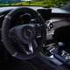 thumbnail image 4 of Funda protectora para volante de coche de cuero PU negro Funda para volante de coche con cristales brillantes Universal para coches SUV de 37-38 cm, 4 of 8