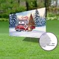 thumbnail image 3 of Santa is Coming Bulldog Merry Christmas Xmas Noel Truck Tree Yard Sign Dog Lover Gifts Idea Outdoor Home Lawn Garden Porch Decor - 02023, 3 of 5