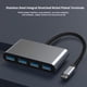 thumbnail image 5 of Tipo-C A USB Teclado Mouse U-DISK HUB USB-C Converter 4-IN-1 Portátil Portátil Acoplamiento rápido Splitter Desktop PC Suministros Inevent EL014575-00B, 5 of 7