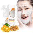 thumbnail image 2 of Limpiador facial Lavado de cara Limpiador espumoso de arroz Limpieza profunda de poros Limpiador facial hidratante y alivia Sin tirantez Extracto Eliminación de pecas Fac(Buy 2 Save 10%), 2 of 9