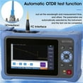 thumbnail image 4 of 100KM OTDR 1310/1550nm 24/22dB Optical Time Domain Reflectometer Fiber Optic Tester With VFL OLS OPM Event Map ,Test Precision, 4 of 6