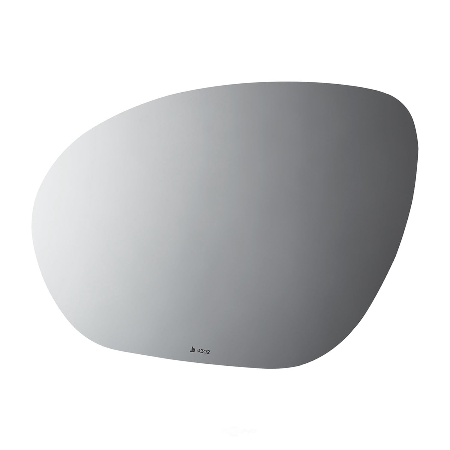 Burco Side View Mirror Replacement Glass - Clear Glass - 4302