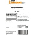 thumbnail image 6 of BulkSupplements L-Arginine Powder - Arginine Supplement - Unflavored, 1g per Serving, 500g (1.1 lbs), 6 of 6