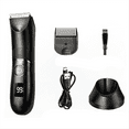 thumbnail image 2 of Men'S Body Hair Trimmer Lighting Waterproof Design Electric Shaver for Wet/Dry Use Ideal for Chestback Groin Hair Care, 2 of 10