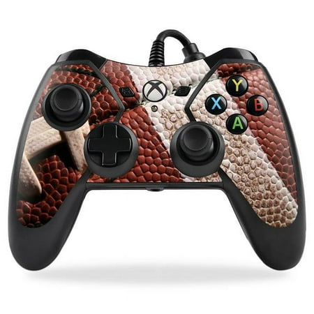 MightySkins PREXBONCO-Football Skin for PowerA Pro Ex Xbox One Controller Case Wrap Cover Sticker - Football