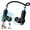 Black, variant on Portable Neck Fan, Hands Free Usb Rechargeable Personal Fan, 4000mAh Battery Powerful Airflow 360° Adjustable 3 in 1 Portable Fan as Neck Fan/Handheld Fan/Desktop Fan for Home Office Outdoor Travel