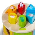 thumbnail image 4 of HABA Favorite Animals Wooden Shape Sorting Puzzle Box with 5 Colorful Shapes, 4 of 6