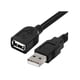 thumbnail image 1 of Cable de extensión USB de 3 m USB 2.0 tipo A macho a tipo A hembra, 1 of 1