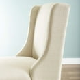 thumbnail image 3 of Baron Upholstered Fabric Bar Stool in Beige, 3 of 3