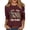 Wine, variant on Women's T-Shirts America 250 Patriotic Flag Print Crew Neck 3/4 Sleeve 1776–2026 Anniversary Top