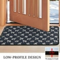 thumbnail image 3 of Blue Cartoon Unicorn Flower Pattern Door Rugs,Washable Non Slip Door Mats Indoor,Decorative Door Mats,Entry Mat Indoor for Entrance,Bedroom,Kitchen,Bathroom,30"x17", 3 of 6