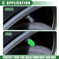 thumbnail image 3 of Unique Bargains 30pcs Universal Tire Valve Stem Caps for Car SUV Bike Trucks Motorcycles 12mm Plastic Green, 3 of 6
