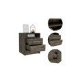 thumbnail image 4 of TUHOME Eter Nightstand  Engineered Wood Nightstands in  Brown, 4 of 9
