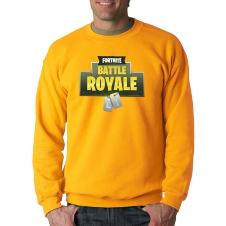 New Way 884 Crewneck Fortnite Battle Royale Dog Tags Sweatshirt - departments