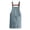 Blue, variant on Yesbay Cooking Apron Waterproof Wide Application with Pockets Oil Proof PVC Apron for Home